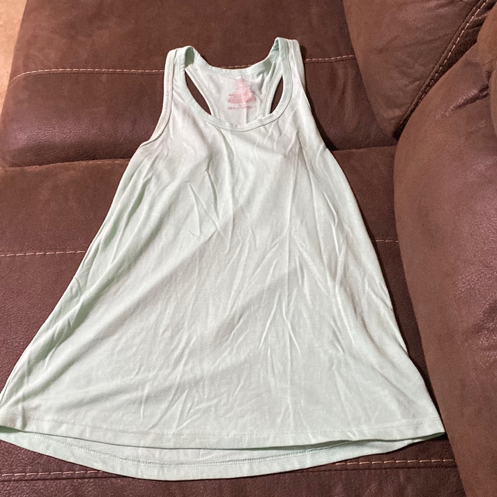 Teal workout shirt. Size XS